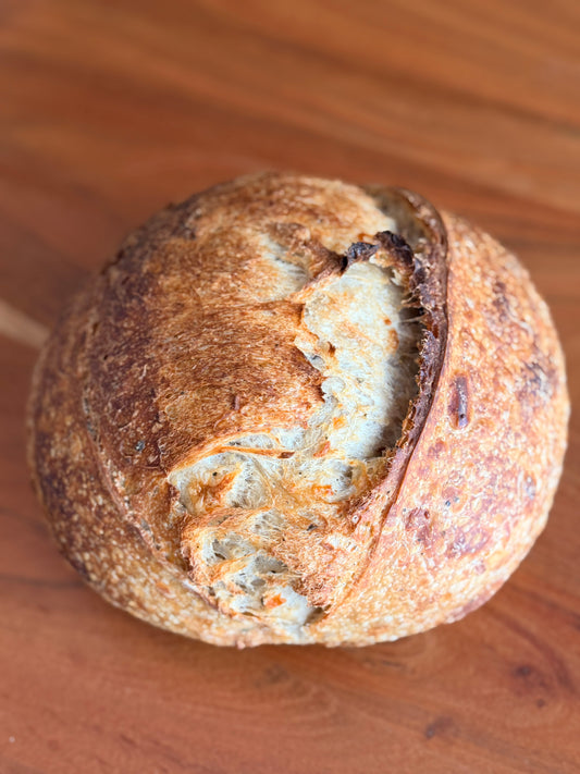 Parmesan & Black Pepper Sourdough